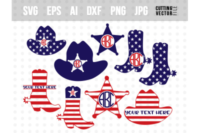 Sheriff Vector Bundle - svg, eps, ai, dxf, png, jpg
