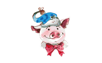 christmas piggy