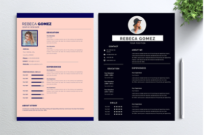 Cv Resume 2 concept bundles MC vol. 9