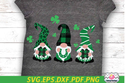 St Patricks Day Gnome, Saint Patricks Gnomies, Shamrock SVG