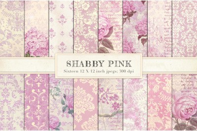 Pink vintage chic backgrounds