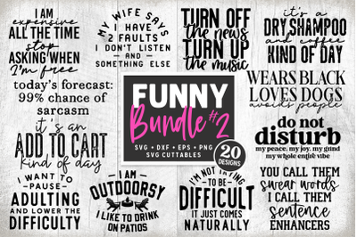 Funny SVG Bundle 2