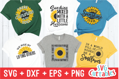 Sunflower SVG Shirt Bundle