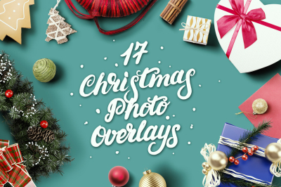 17 Christmas Wishes Photo Overlays