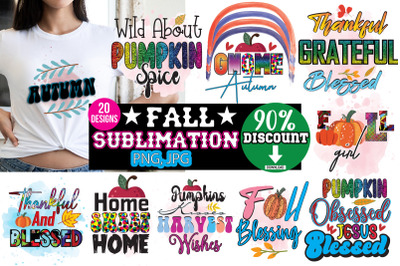 Fall  Sublimation Design