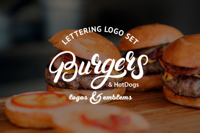 Burgers Logo Set